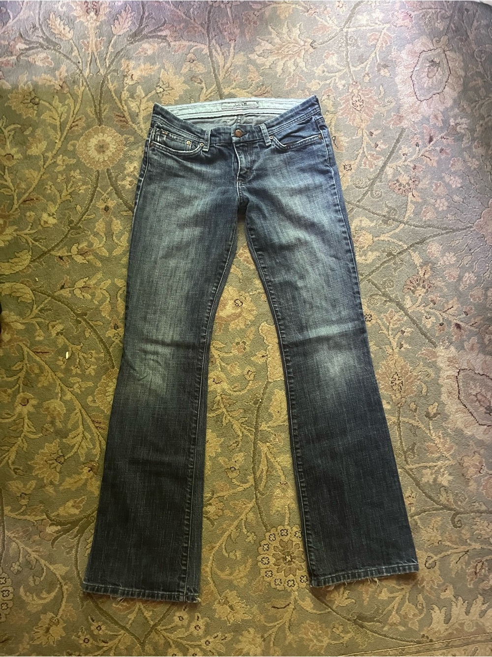 Joe's Jeans Women's Wide Leg Jeans in Dark Blue Wash